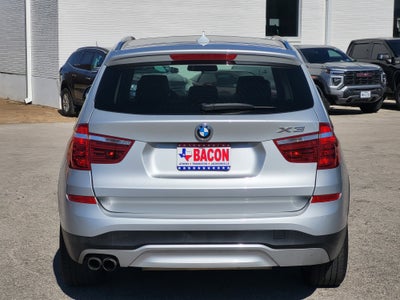2017 BMW X3 sDrive28i