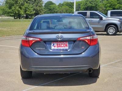 2016 Toyota Corolla S